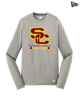 Salpointe Catholic HS Girls Soccer Stacked - New Era Performance Long Sleeve