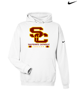 Salpointe Catholic HS Girls Soccer Stacked - Nike Club Fleece Hoodie