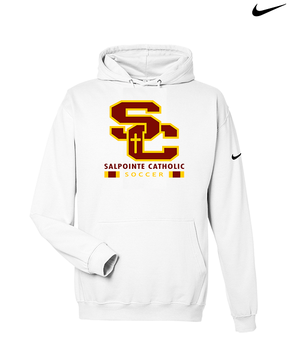Salpointe Catholic HS Girls Soccer Stacked - Nike Club Fleece Hoodie