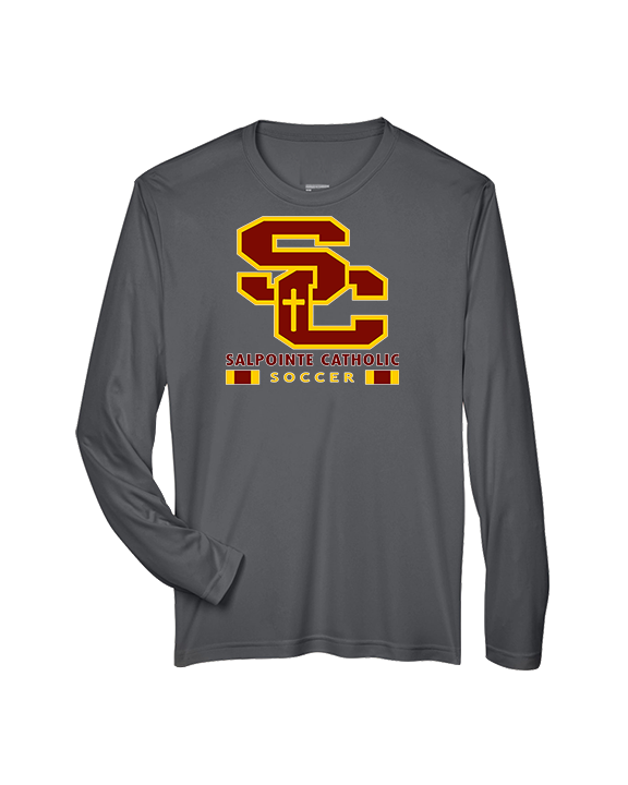 Salpointe Catholic HS Girls Soccer Stacked - Performance Longsleeve