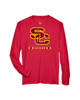 Salpointe Catholic HS Girls Soccer Stacked - Performance Longsleeve