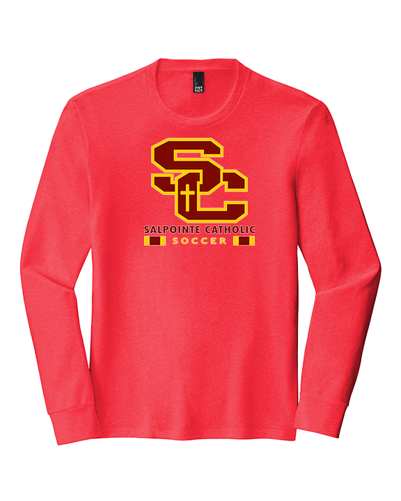 Salpointe Catholic HS Girls Soccer Stacked - Tri-Blend Long Sleeve