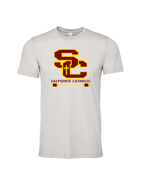 Salpointe Catholic HS Girls Soccer Stacked - Tri-Blend Shirt