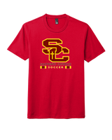 Salpointe Catholic HS Girls Soccer Stacked - Tri-Blend Shirt