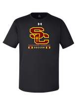 Salpointe Catholic HS Girls Soccer Stacked - Under Armour Mens Team Tech T-Shirt