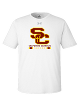 Salpointe Catholic HS Girls Soccer Stacked - Under Armour Mens Team Tech T-Shirt