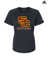 Salpointe Catholic HS Girls Soccer Stacked - Womens Adidas Performance Shirt