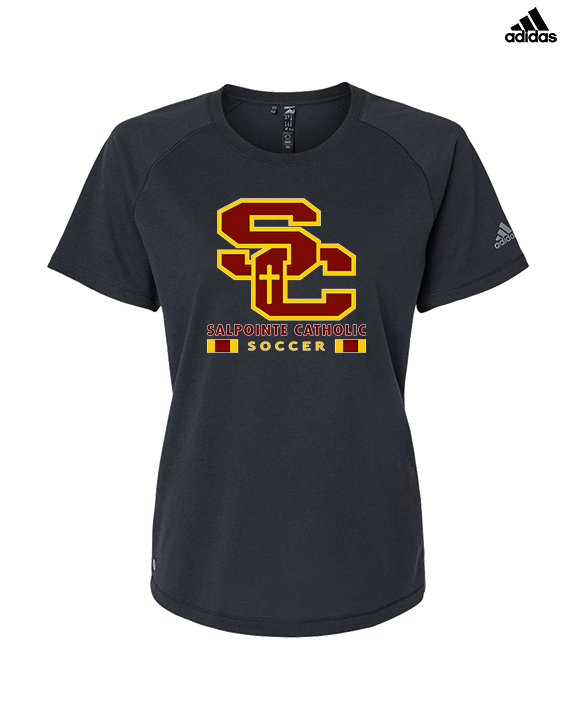 Salpointe Catholic HS Girls Soccer Stacked - Womens Adidas Performance Shirt