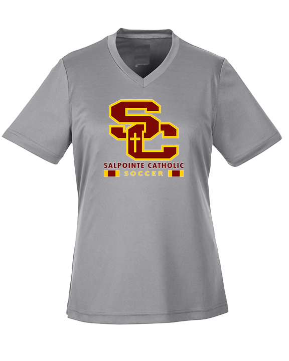 Salpointe Catholic HS Girls Soccer Stacked - Womens Performance Shirt