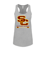 Salpointe Catholic HS Girls Soccer Stacked - Womens Tank Top