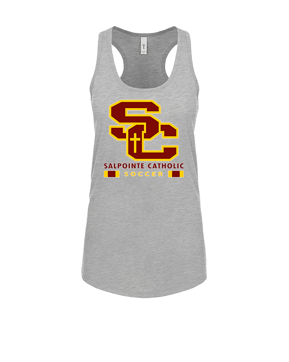 Salpointe Catholic HS Girls Soccer Stacked - Womens Tank Top