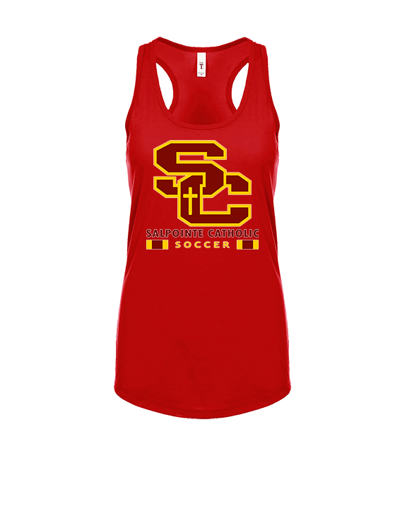 Salpointe Catholic HS Girls Soccer Stacked - Womens Tank Top