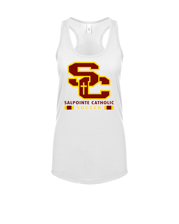 Salpointe Catholic HS Girls Soccer Stacked - Womens Tank Top