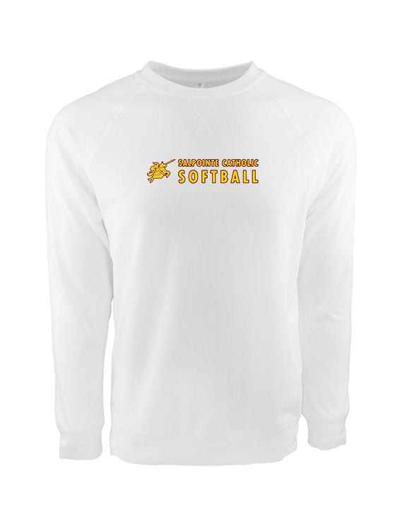 Salpointe Catholic HS Softball Basic - Crewneck Sweatshirt