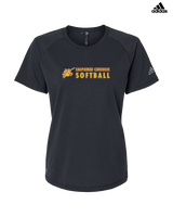 Salpointe Catholic HS Softball Basic - Womens Adidas Performance Shirt