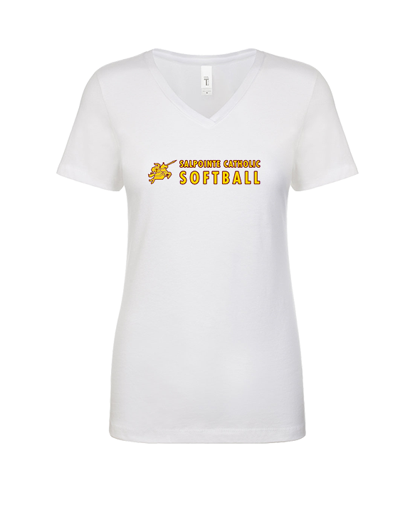Salpointe Catholic HS Softball Basic - Womens Vneck