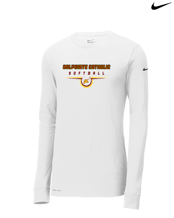 Salpointe Catholic HS Softball Design - Mens Nike Longsleeve