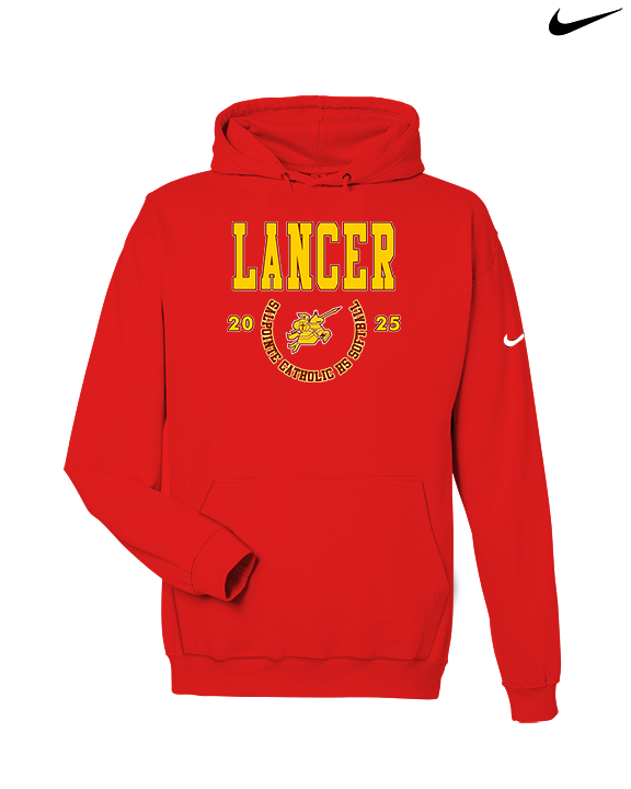 Salpointe Catholic HS Softball Swoop - Nike Club Fleece Hoodie