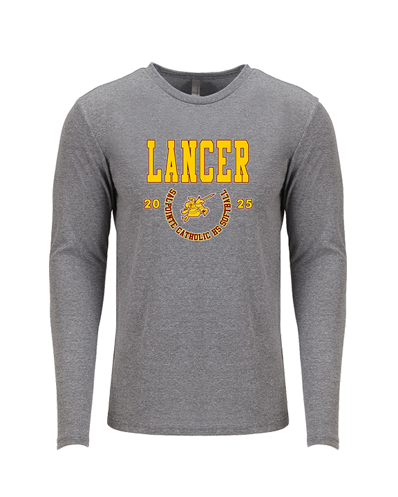 Salpointe Catholic HS Softball Swoop - Tri-Blend Long Sleeve