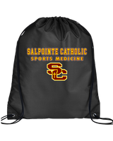 Salpointe Catholic HS Sports Medicine Block - Drawstring Bag