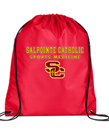 Salpointe Catholic HS Sports Medicine Block - Drawstring Bag