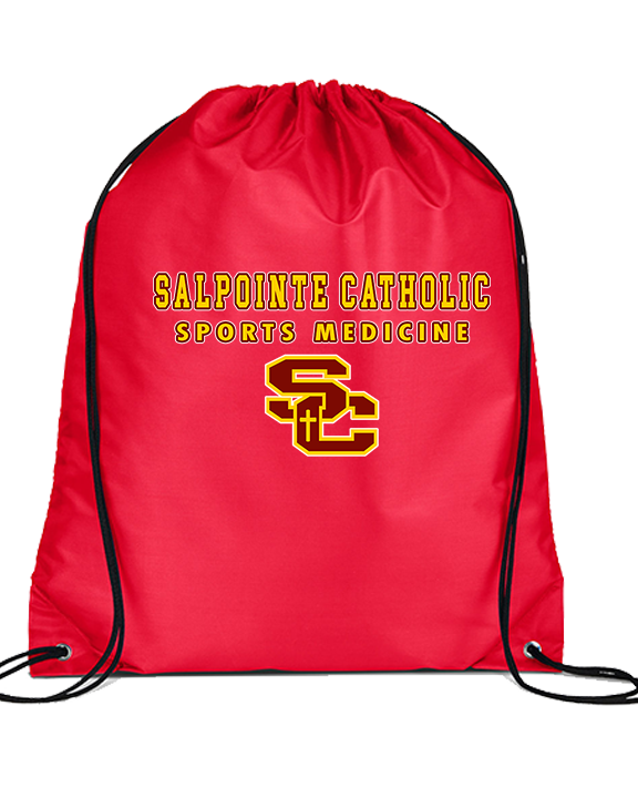 Salpointe Catholic HS Sports Medicine Block - Drawstring Bag
