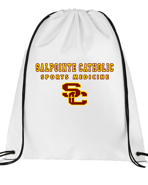 Salpointe Catholic HS Sports Medicine Block - Drawstring Bag