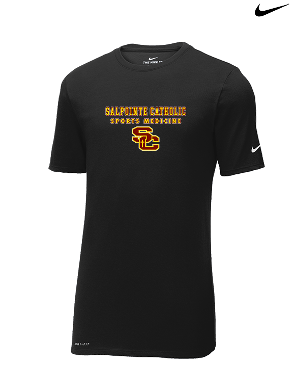 Salpointe Catholic HS Sports Medicine Block - Mens Nike Cotton Poly Tee