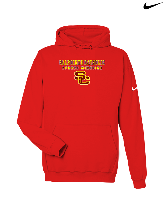 Salpointe Catholic HS Sports Medicine Block - Nike Club Fleece Hoodie