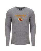 Salpointe Catholic HS Sports Medicine Block - Tri-Blend Long Sleeve
