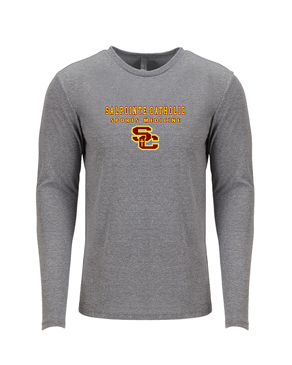 Salpointe Catholic HS Sports Medicine Block - Tri-Blend Long Sleeve