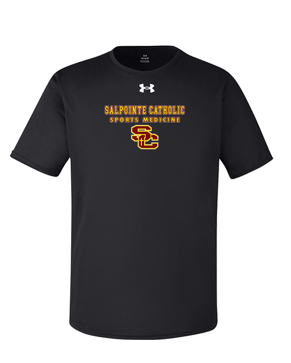 Salpointe Catholic HS Sports Medicine Block - Under Armour Mens Team Tech T-Shirt