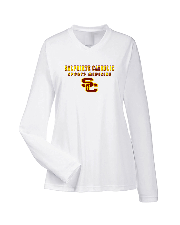 Salpointe Catholic HS Sports Medicine Block - Womens Performance Longsleeve
