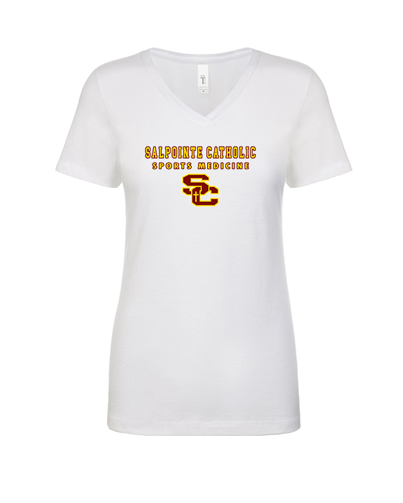 Salpointe Catholic HS Sports Medicine Block - Womens Vneck