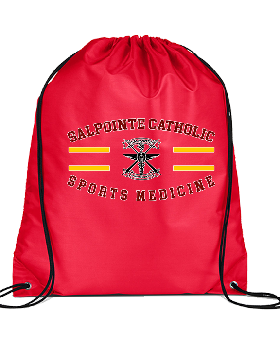 Salpointe Catholic HS Sports Medicine Curve - Drawstring Bag