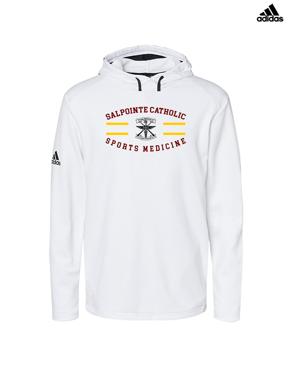 Salpointe Catholic HS Sports Medicine Curve - Mens Adidas Hoodie