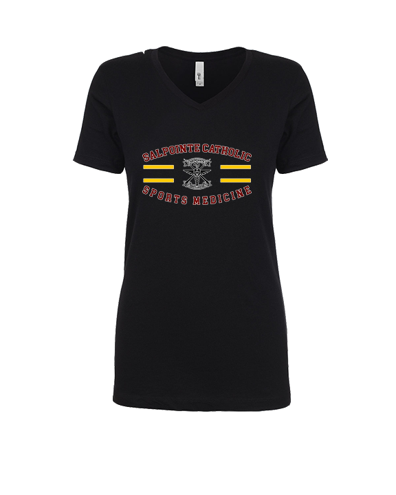 Salpointe Catholic HS Sports Medicine Curve - Womens Vneck