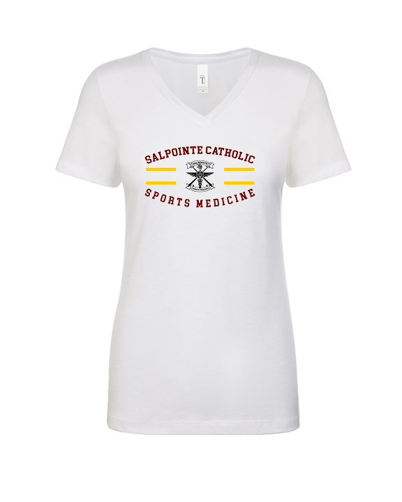 Salpointe Catholic HS Sports Medicine Curve - Womens Vneck