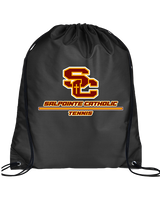 Salpointe Catholic HS Tennis Split - Drawstring Bag