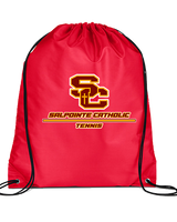 Salpointe Catholic HS Tennis Split - Drawstring Bag