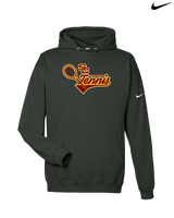 Salpointe Catholic HS Tennis Swirl - Nike Club Fleece Hoodie