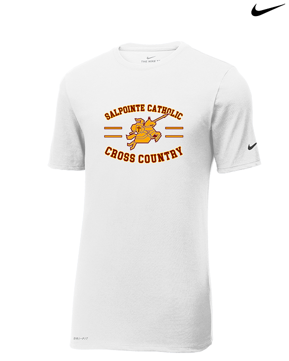Salpointe Catholic HS XC Curve - Mens Nike Cotton Poly Tee