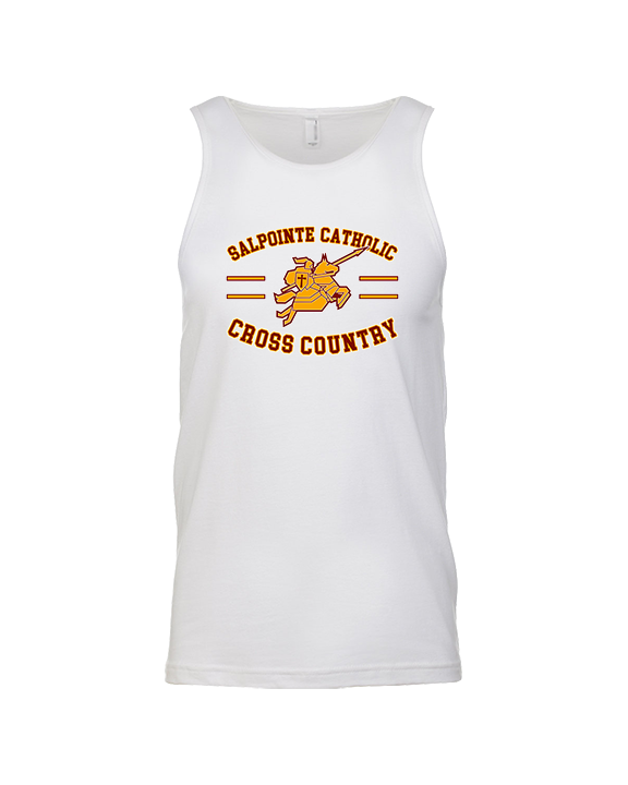 Salpointe Catholic HS XC Curve - Tank Top