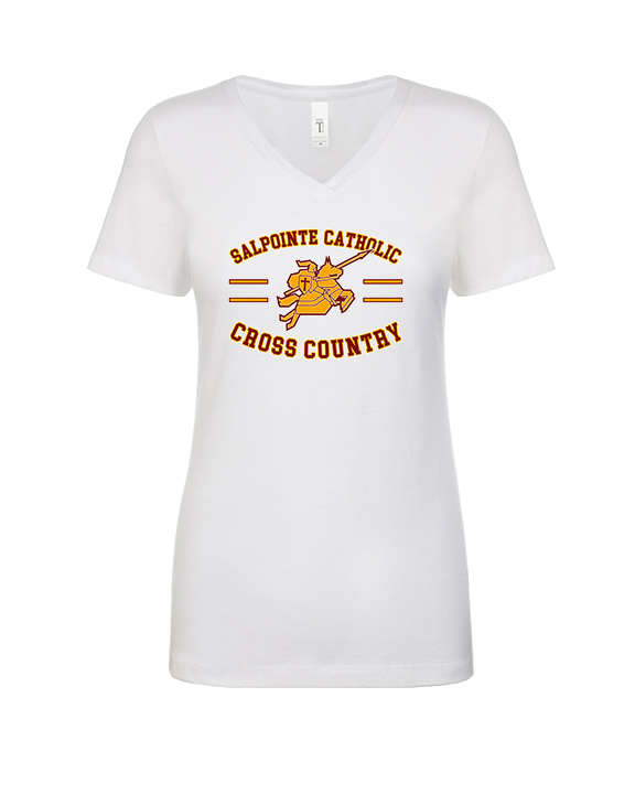 Salpointe Catholic HS XC Curve - Womens Vneck