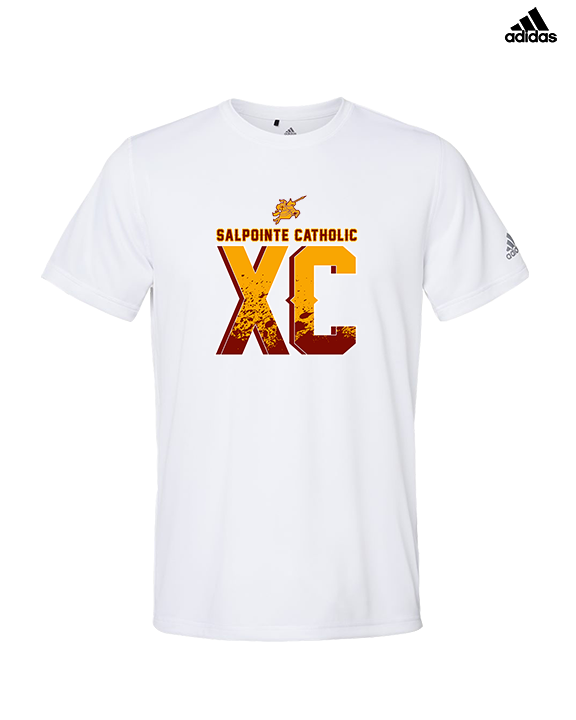 Salpointe Catholic HS XC Splatter - Mens Adidas Performance Shirt