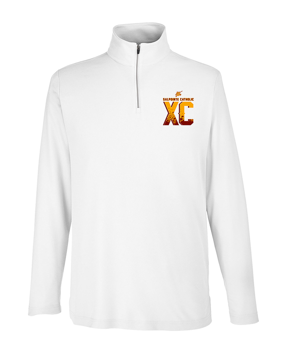 Salpointe Catholic HS XC Splatter - Mens Quarter Zip