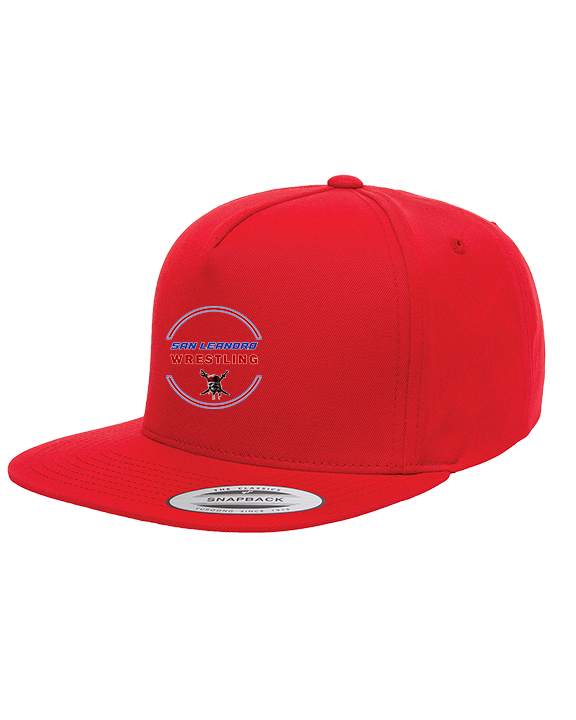 San Leandro HS Wrestling Class Of - Twill Snapback Cap
