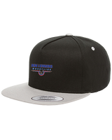 San Leandro HS Wrestling Design - Twill Snapback Cap