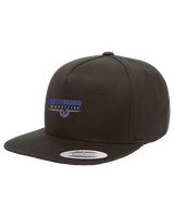 San Leandro HS Wrestling Design - Twill Snapback Cap
