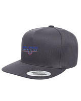 San Leandro HS Wrestling Design - Twill Snapback Cap